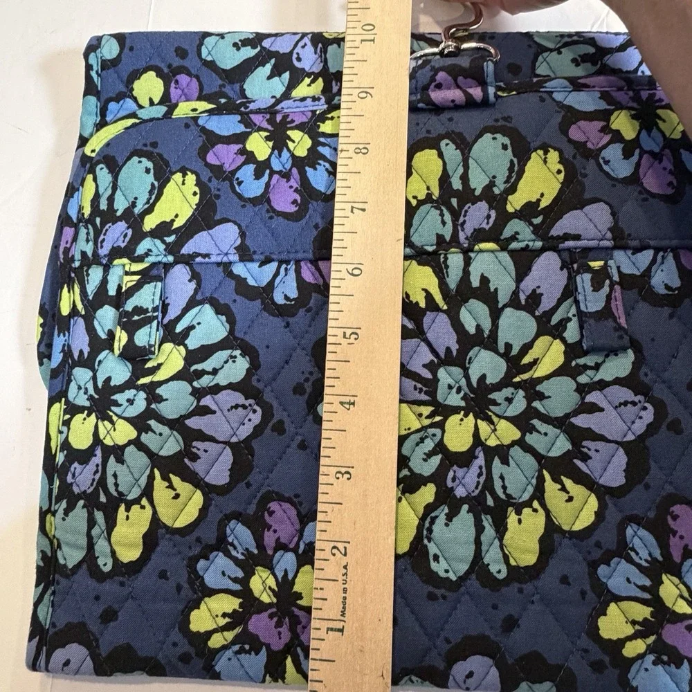 Vera Bradley Keep It Up Organizer Hanging Jewelry Case Retired Indigo Pop Blue